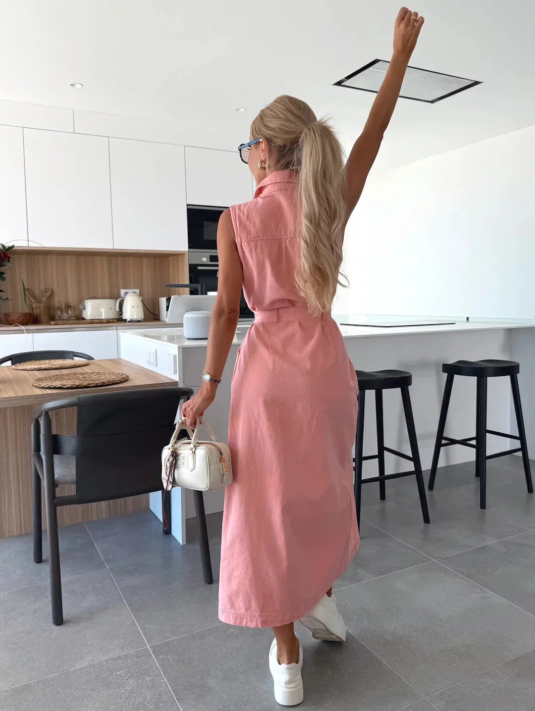 Bonvieve | Summer Denim Dream Dress