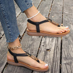 Bonvieve | Boho Chic Woven Women’s Sandals – Summery & Comfortable with a Touch of Freedom