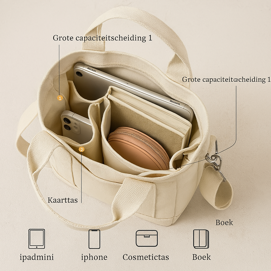 Bonvieve | The Retro Canvas Shoulder Bag