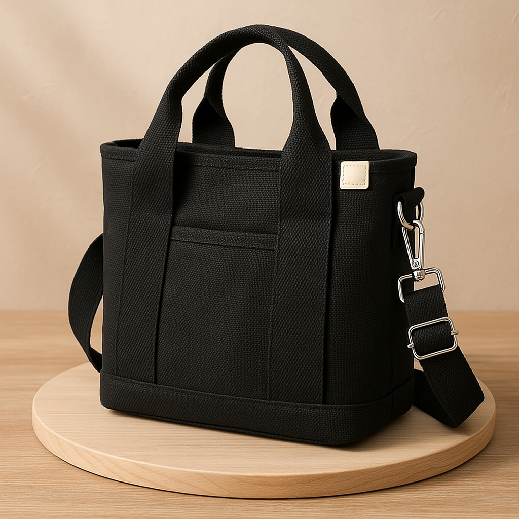 Bonvive | The Retro Canvas Shoulder Bag 