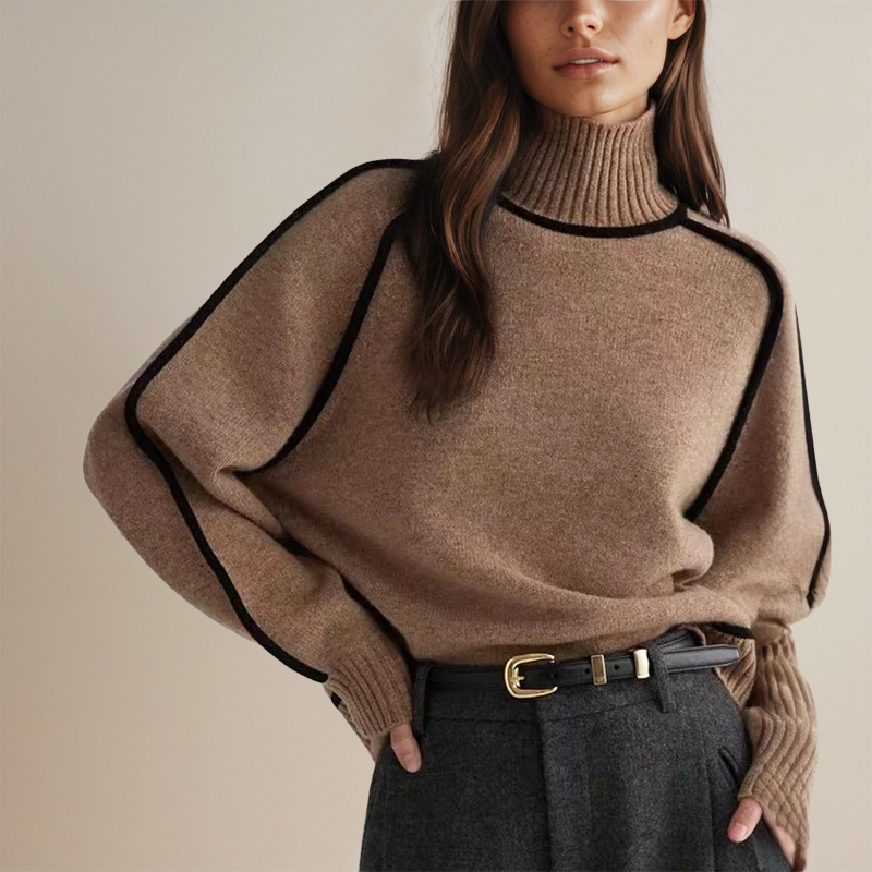 Bonvieve Soft Luxury Turtleneck Sweater
