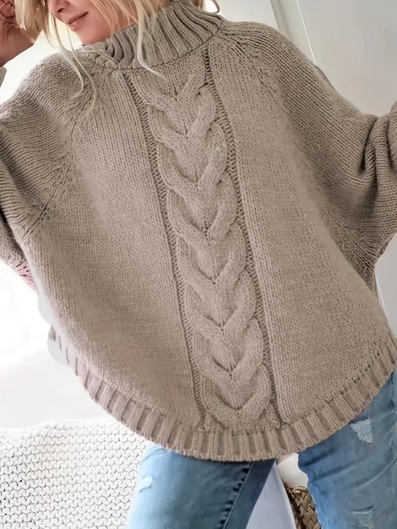 Women's Vintage-inspired Cable Sweater