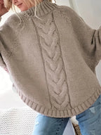 Women's Vintage-inspired Cable Sweater