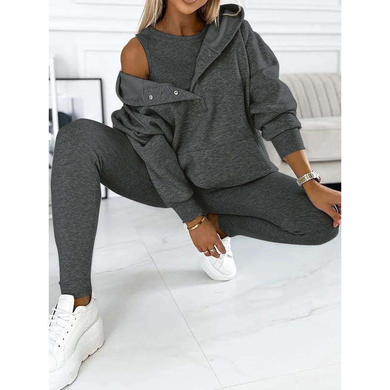 Bonvive | Cozy 3-piece Hoodie Set 