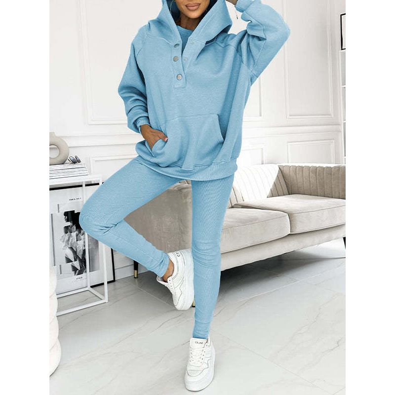 Bonvive | Cozy 3-piece Hoodie Set 