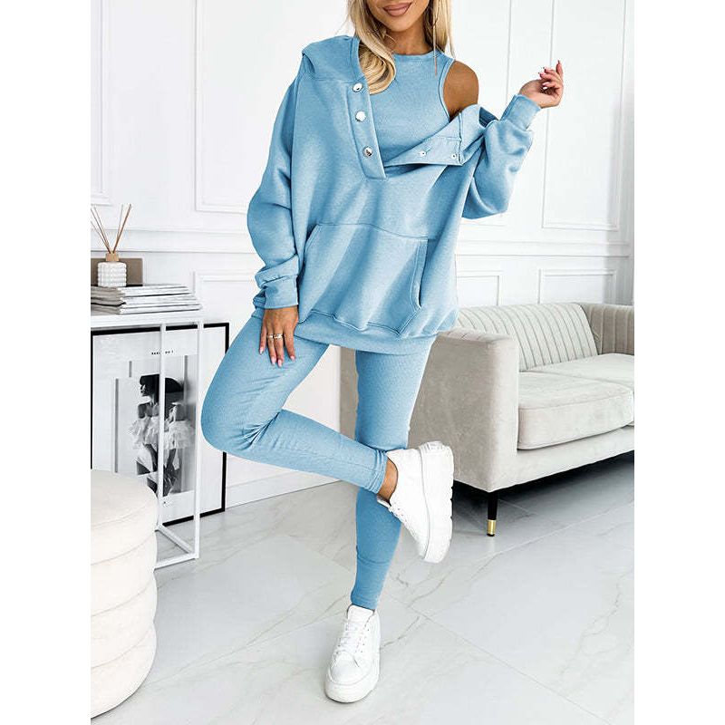 Bonvive | Cozy 3-piece Hoodie Set 