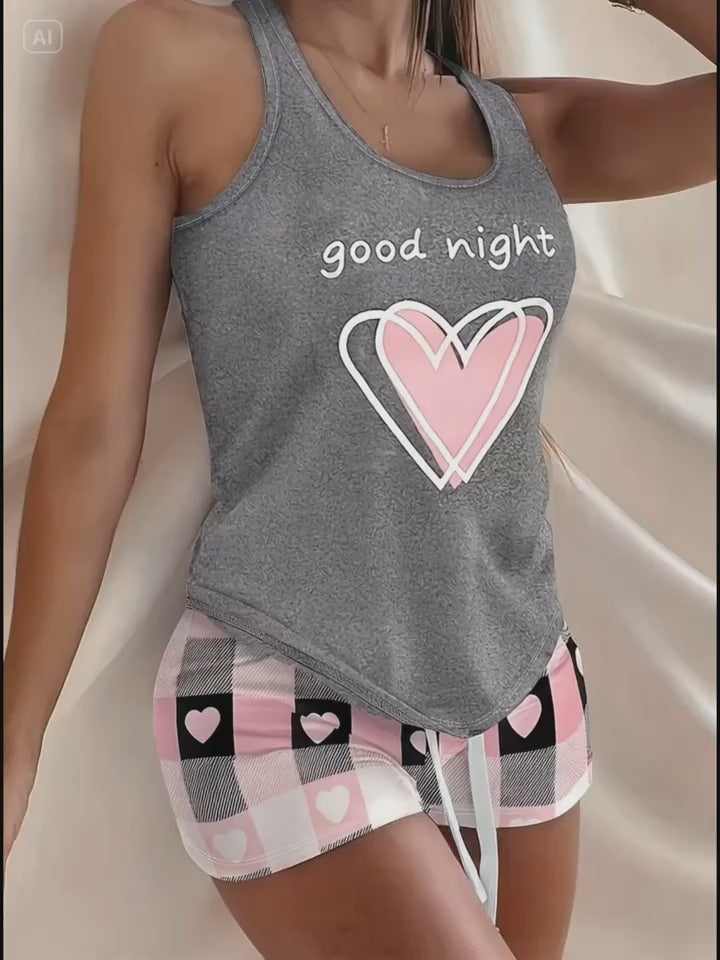 Bonvive | 2-Piece Summer Pajamas for Women 