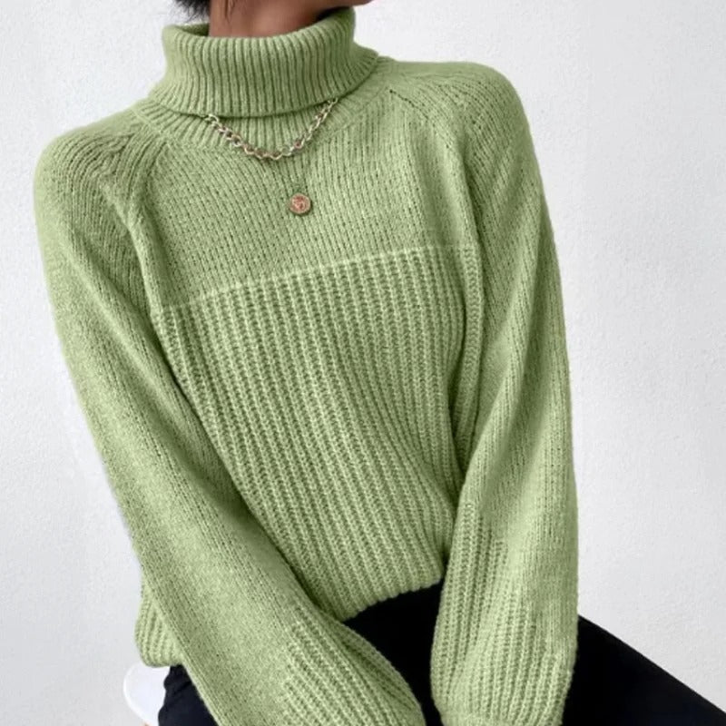 Bonvive | Elegant Women's Turtleneck Sweater – Stylish and Comfortable for Any Occasion