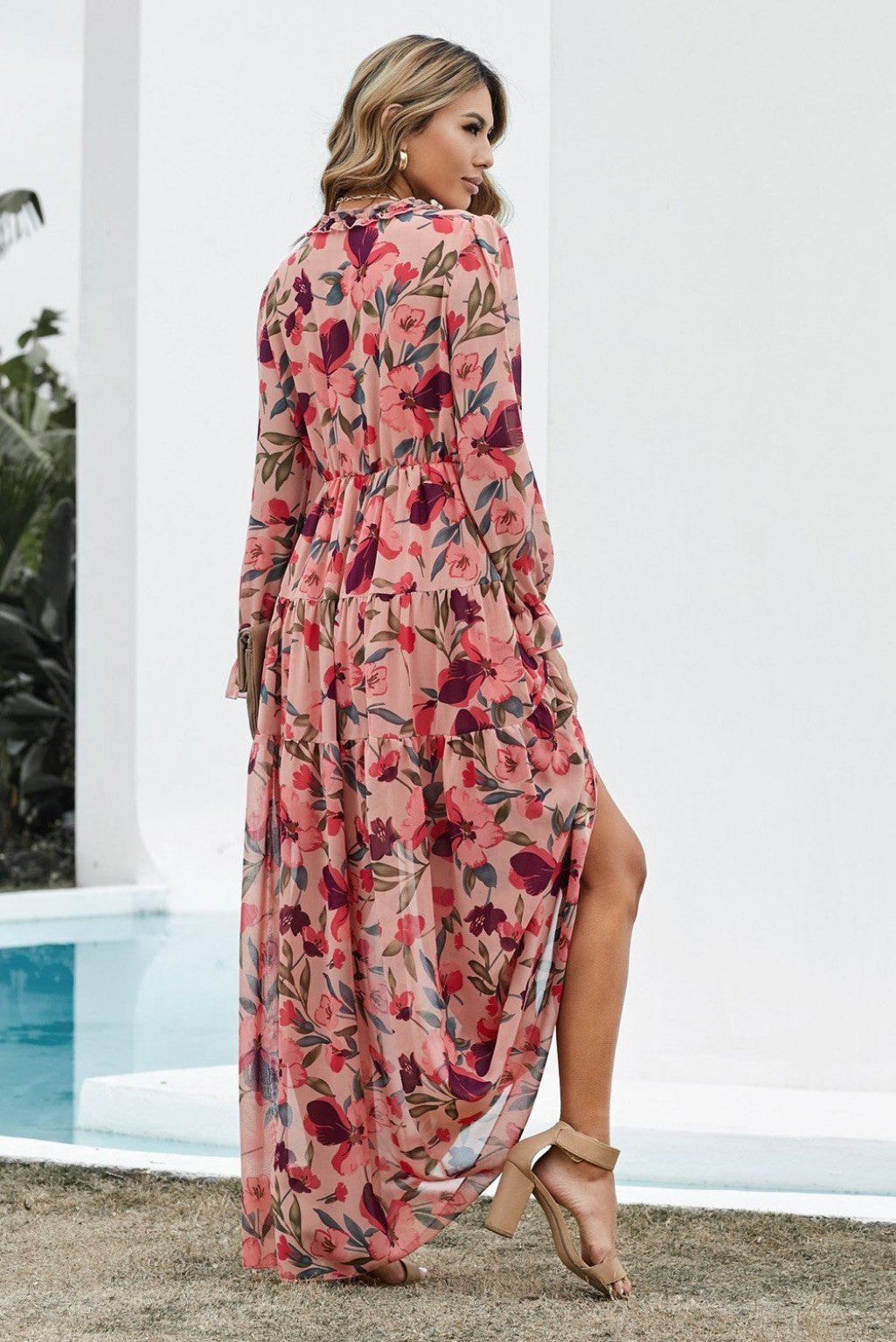 Bonvieve | Summer Boho Floral Dress